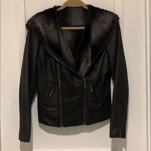 Worn 1 time.. excellent condition soft leather